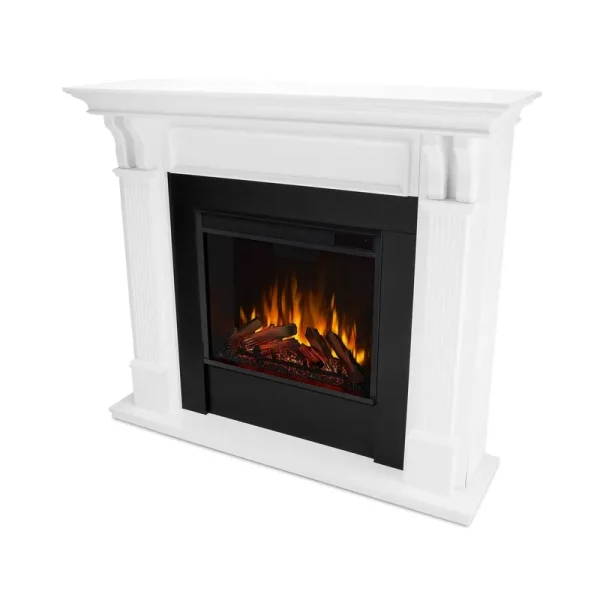 Real Flame Ashley Electric Fireplace White