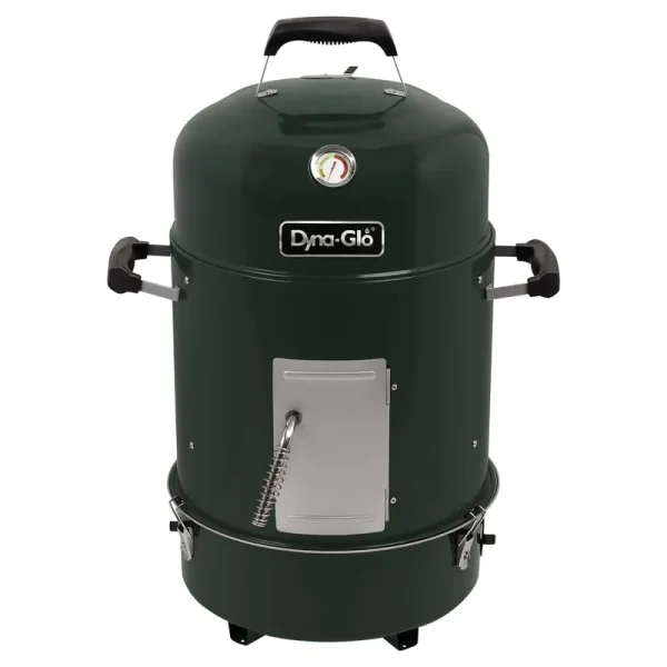 Dyna-Glo Compact Charcoal Bullet Smoker - High Gloss Forest Green