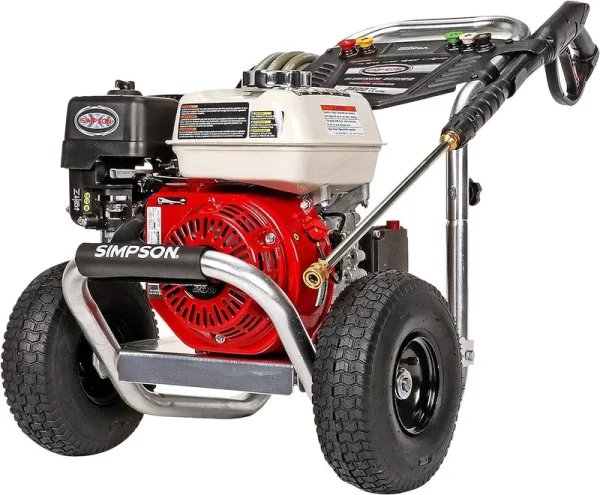 Simpson ALH3425 Aluminum 3600 PSI 2.5 GPM Honda GX200 Gas Pressure Washer