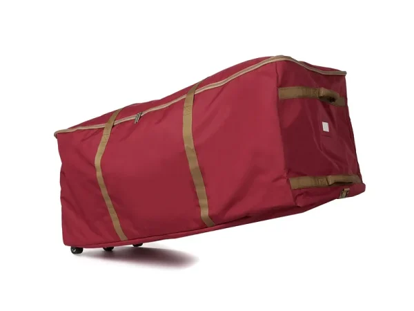 Covermates Holiy Rolling Tree Storage Bag A Fits 9 to 11 Foot A 3 Red