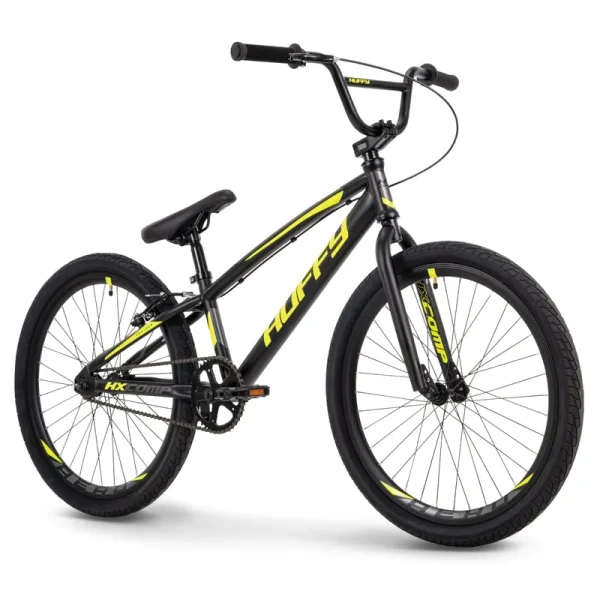 HX Cruiser 24-inch BMX Bike for Boys. Black/Yellow