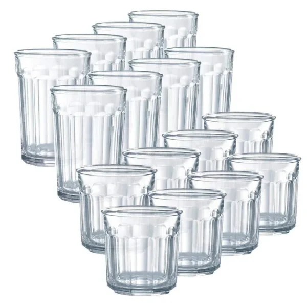 Luminarc Working Glass 16-Piece Clear Glass Set