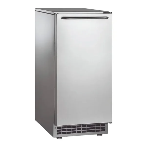 Ice-O-Matic GEMU090 14 7/8" Air Cooled Undercounter Nugget Cube Ice Machine with 22 lb. Bin - 85 lb.