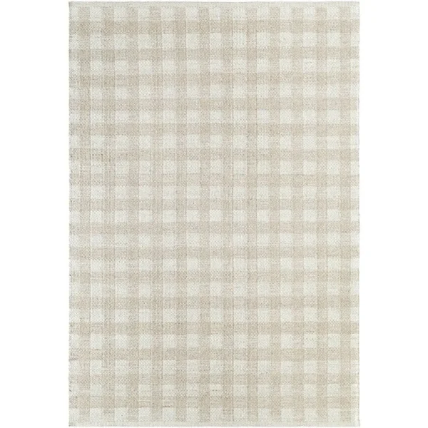 Lavande Checkered Wool Area Rug Birch Lane Rug Size: Rectangle 2' x 3'
