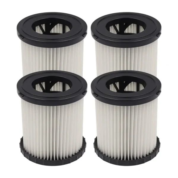 4 Packs of DCV5801H Wet/Dry Vacuum HEPA Replacement Filter, Suitable for dowalt DCV580 and Dcv581h, Washable and Reusable