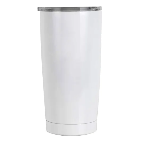 18.5oz. White Stainless Steel Tumbler by Celebrate It