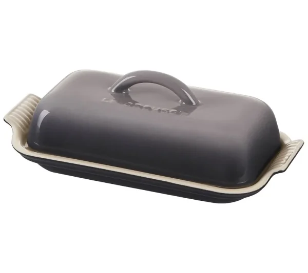 Le Creuset Heritage Butter Dish ,Oyster