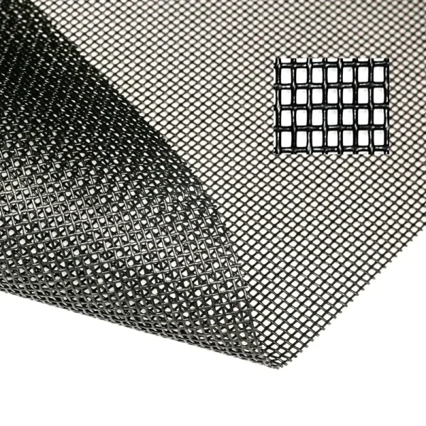TOOLTRIZ Pet Proof Window Screen Replacement Kit, 48�� x 100" Upgraded Thicken Charcoal Fiberglass Mesh for Sliding Pet Screen Door Repair Kit -