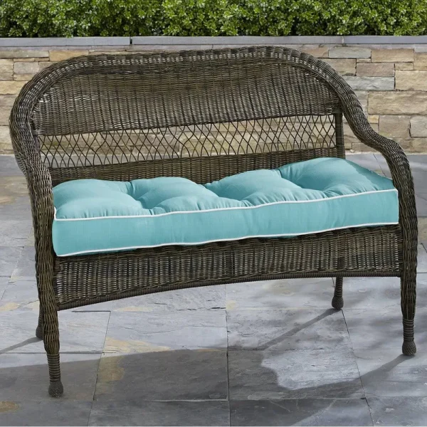 Winston Porter Adelphine Indoor/Outdoor Seat, Cushion Fabric: Capri
