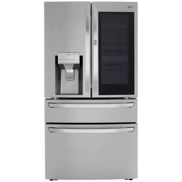 LG LRMVS3006S: Stainless Steel 30 Cu. ft. Smart InstaView Door-In-Door Refrigerator with Craft Ice