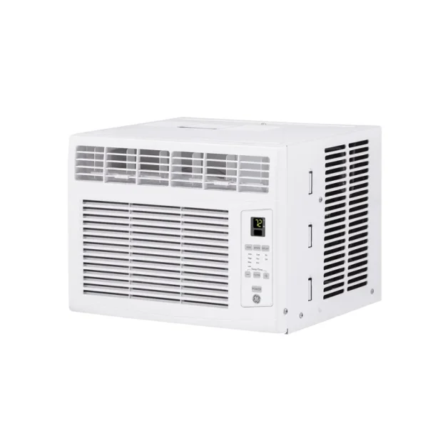 GE 6.000 BTU Window Air Conditioner. Cools up to 250 Sq ft. Easy Install Kit & Remote Included. 115V - MadeInUSA