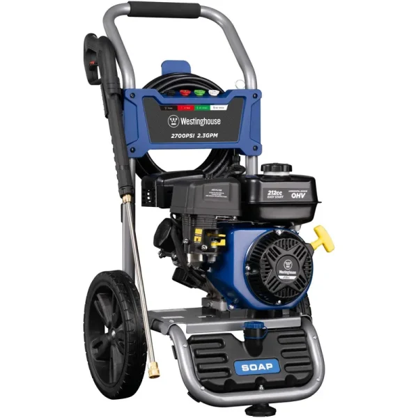 Westinghouse WPX2700 Gas Pressure Washer, 2700 PSI and 2.3 Max GPM
