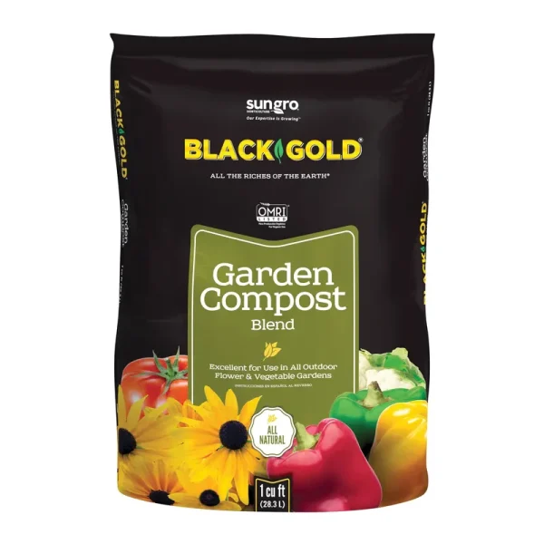Organic Black Gold Compost - 1 cu ft bag