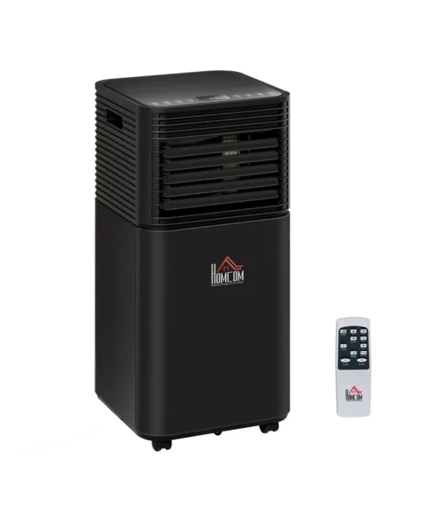 HOMCOM 8000 BTU 4-in-1 Portable Mobile Air Conditioner for Cooling, Dehumidifying