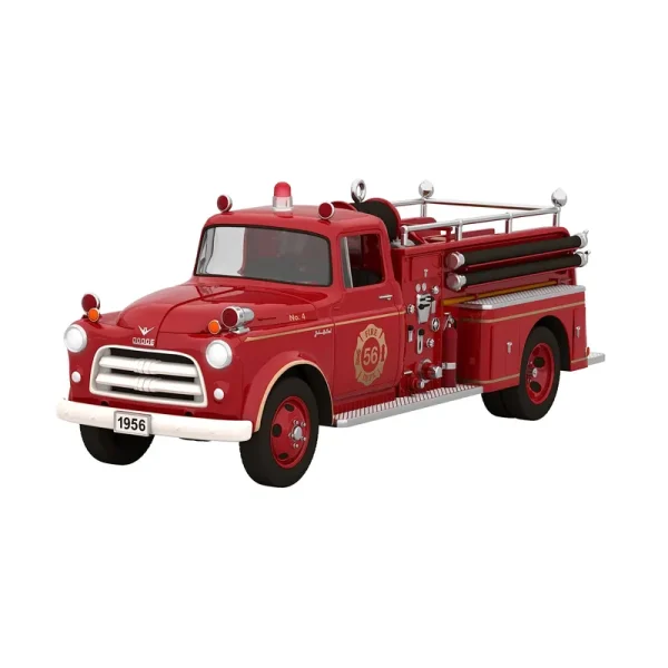 Hallmark Fire Brigade 1956 Dodge Fire Engine 2023 Ornament with Light