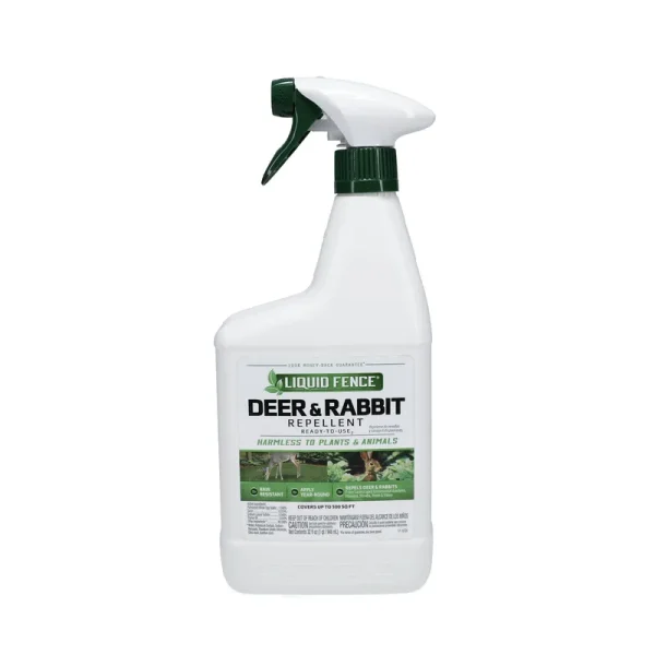 Liquid Fence Deer & Rabbit Repellent, Ready To Use - 32 fl oz