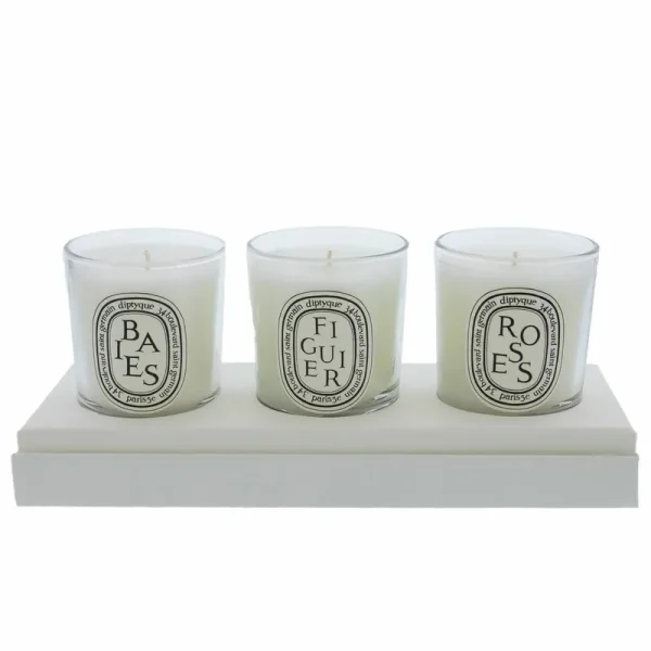 Diptyque Baies, Figuier, Roses Candle Gift Set