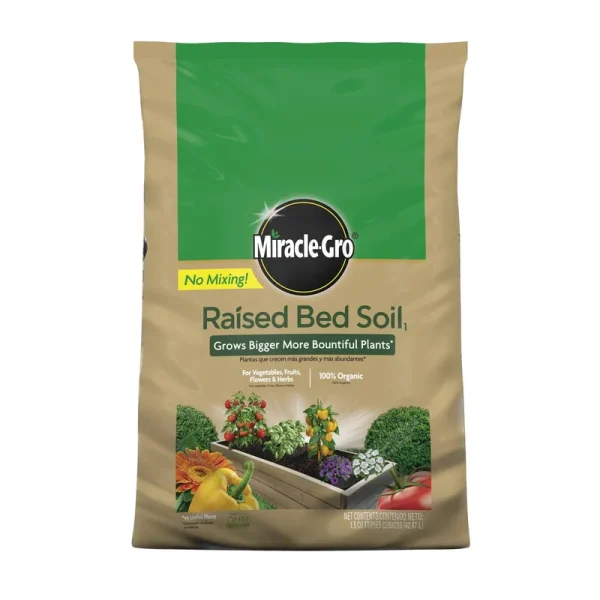 Miracle-Gro 1.5 Cu ft Raised Bed Soil