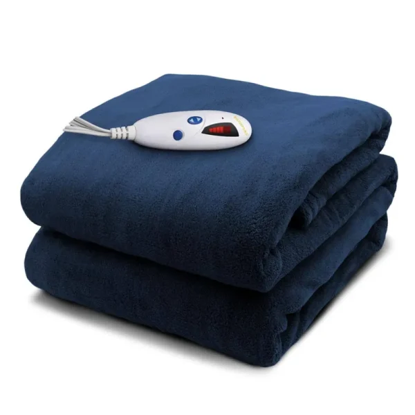Electric Heated Throw Blanket - Grey | Biddeford