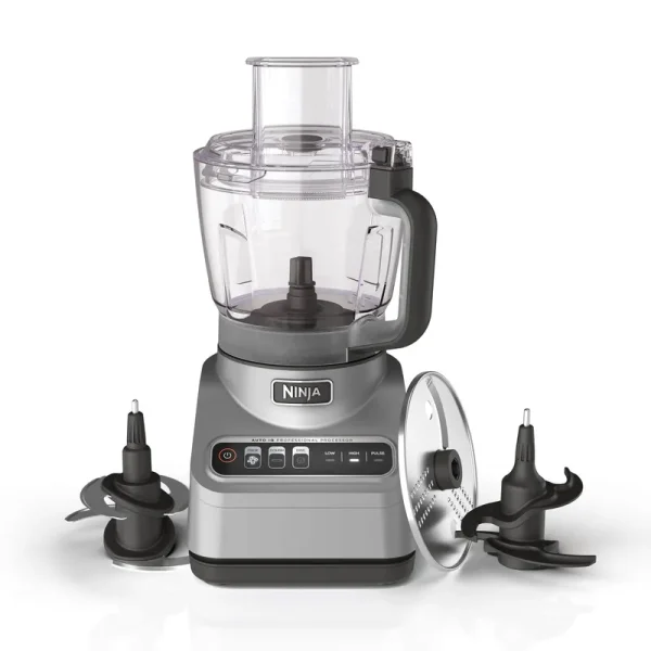 Ninja BN600 Professional Food Processor, 850 Watts, 9-Cup Capacity, Auto-iQ Preset Programs