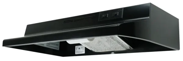 Air King AV1426 42" 180 CFM 2-Speed Under Cabinet Range Hood - Black
