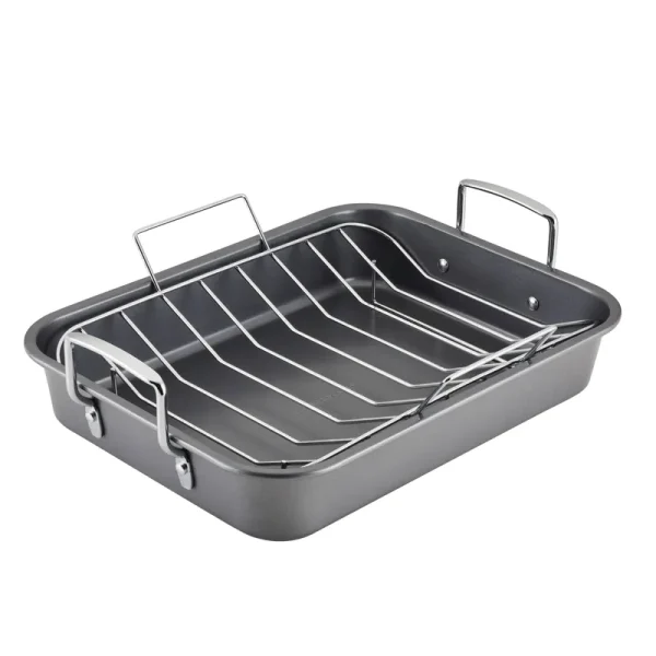 Farberware 12" x 16" Nonstick Roaster with Rack