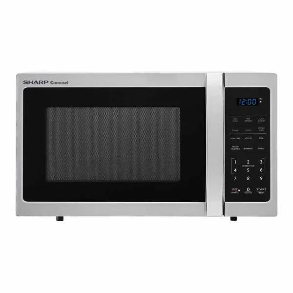Sharp Countertop Microwave - 0.9 cu. ft. - 900 W - Stainless Steel