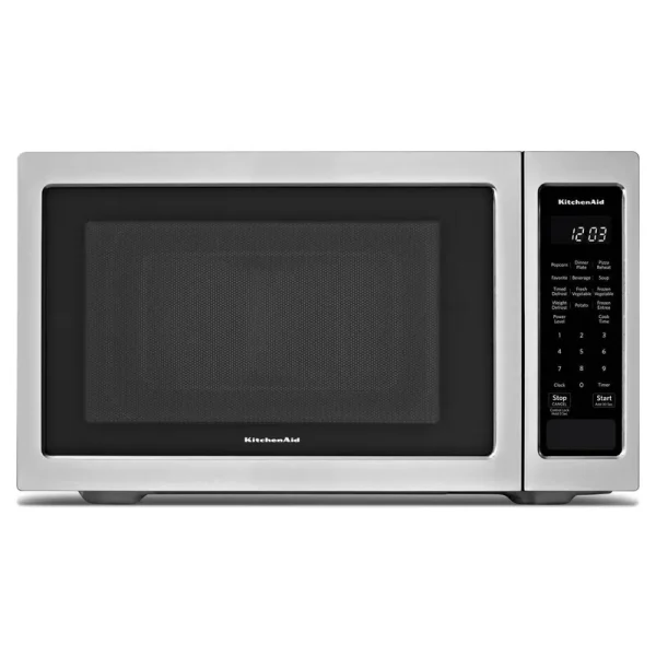 KitchenAid 1.6 Cu. ft. Stainless Steel Countertop Microwave Oven-KMCS1016GSS
