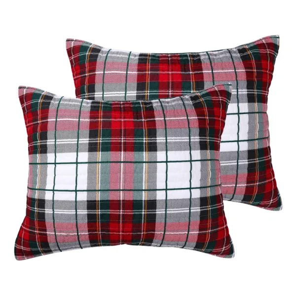 Thatch Home Spencer Plaid Sham Set - Cotton Standard Sham