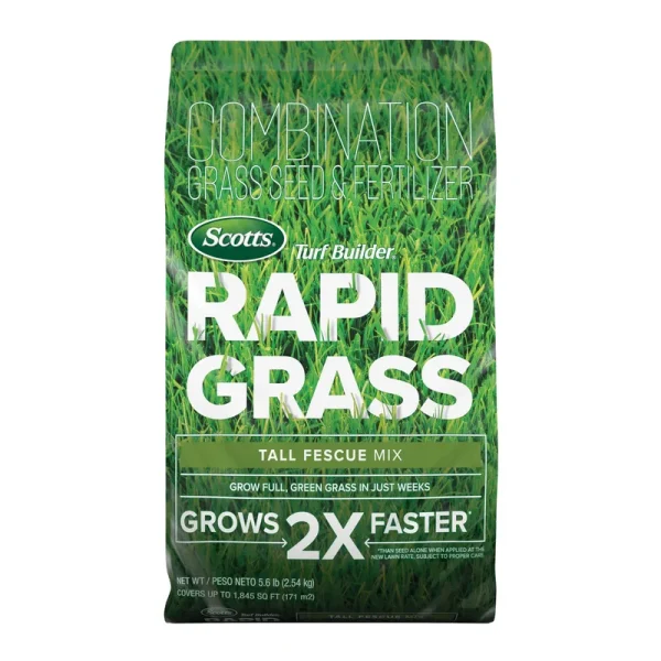 Scotts 5.6-Pound Turf Builder Tall Fescue Mix Rapid Grass Seed