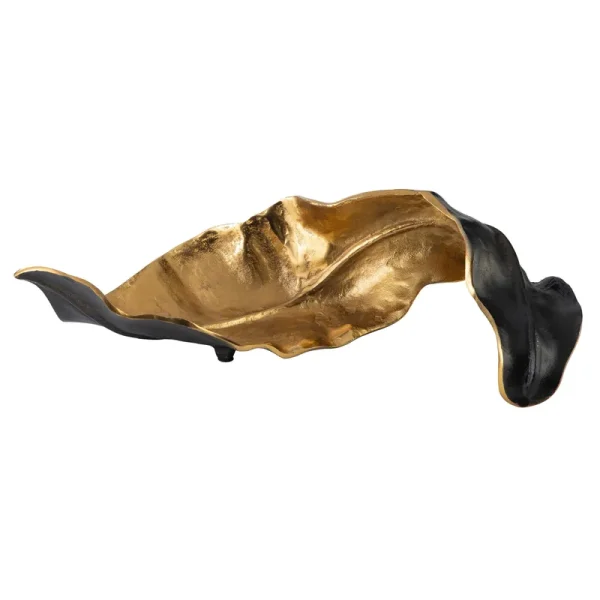 Ashley Melinda Black/Gold Finish Sculpture