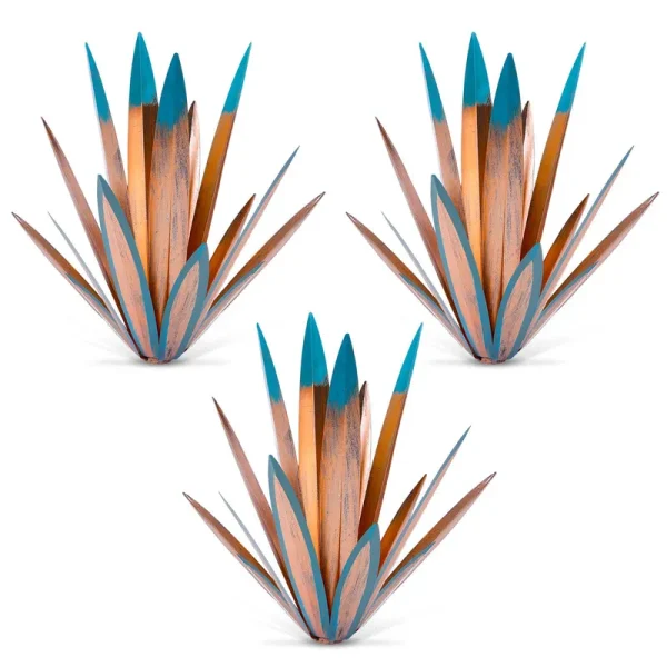 Homight Metal Tequila Country Sculpture DIY Tequila Plant Home Decor Country Tequila Garden Ornament Indooutdoor Statuette Patio Lawn Patio Stake Dec