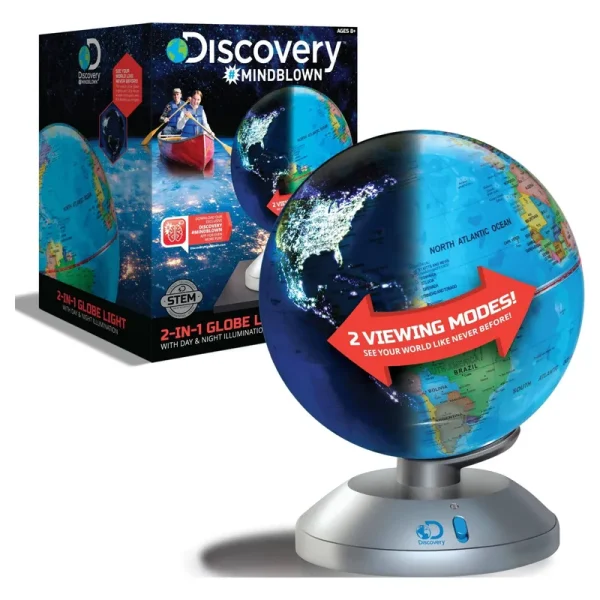 Discovery 2-in-1 Day and Night Globe Light