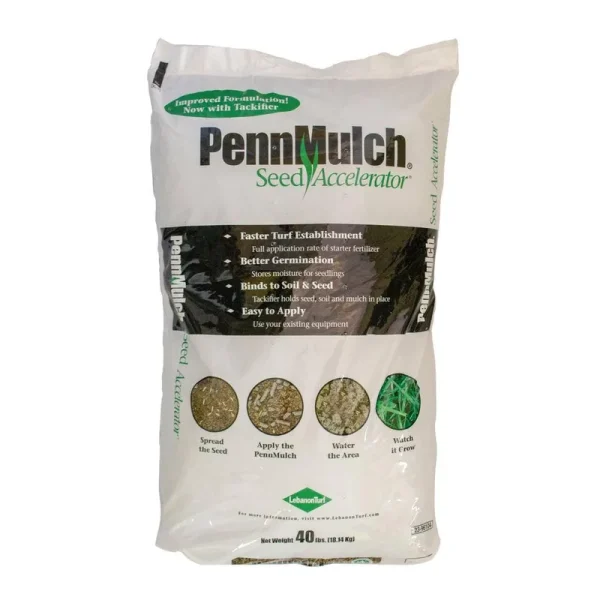Lebanonturf Penn Mulch Seed Accelerator, Improved With Tackifier