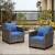2PCS/Navy Blue