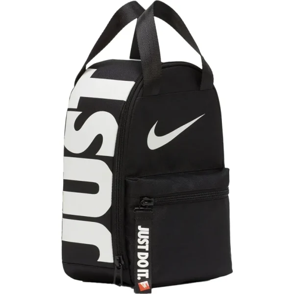 Nike Multi Zip JDI Fuel Pack Lunch Box in Black White