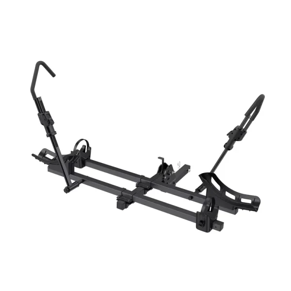 Ozark Trail Premium Platform Steel Bike Rack with 132 lb Load Capacity, 2'' Hitch Receiver E - Bike Compatible