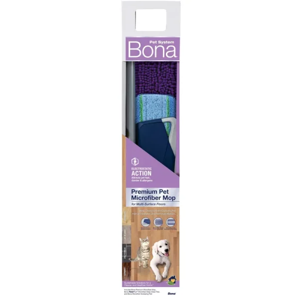 Bona Pet System Mop, Microfiber, Premium Pet