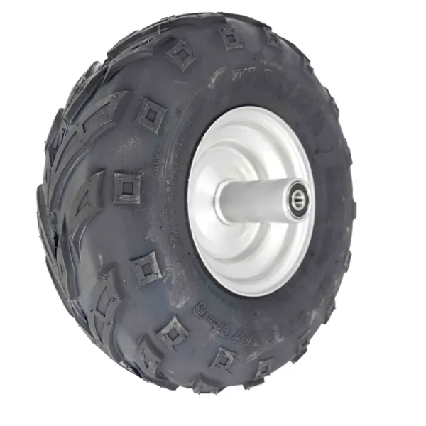 Front Tire & Wheel Assembly, Coleman CT100