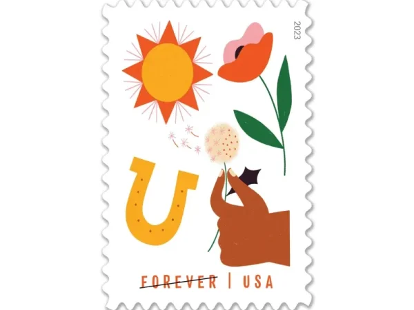 Forever Stamps 2023 Thinking of You – Greeting Card Collection. First-Class Postage