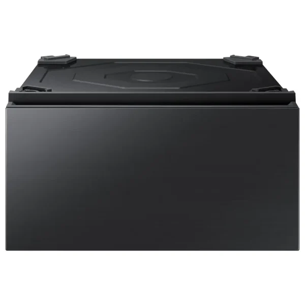 Samsung - Bespoke 27-in Laundry Pedestal with Storage Drawer - Brushed Black WE502NV