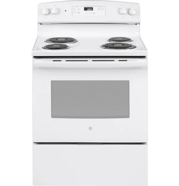 GE JBS360DMWW 30" Free-Standing Electric Range - White