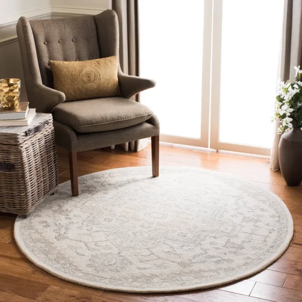 Safavieh MLP503 Rug - Color: Ivory, Beige; Size: 11' Round