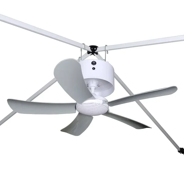Canopy Breeze Canopy Fan Rechargeable Ceiling Fan for Portable Canopies
