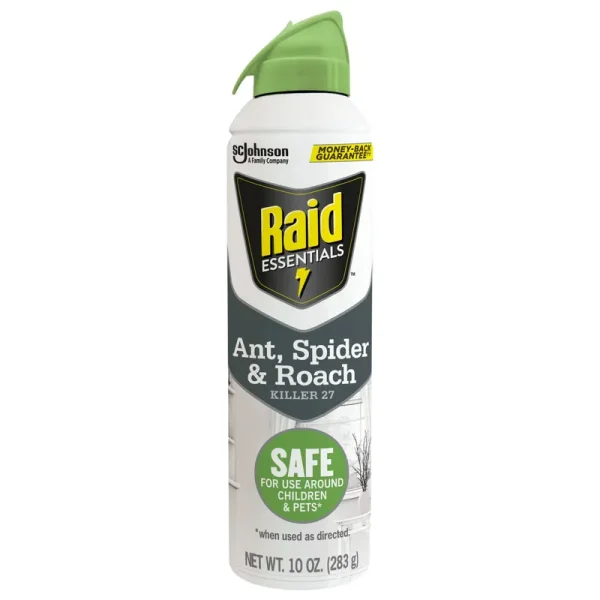 Raid Essentials Ant, Spider & Roach Killer - 10 oz