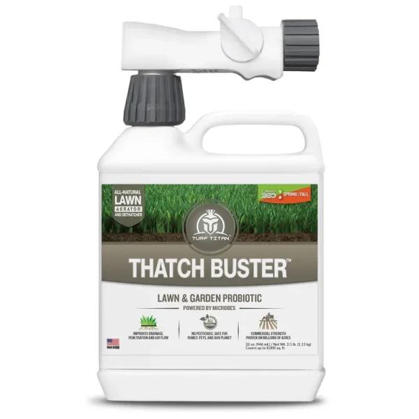 Thatch Buster 32 oz. 8,000 sq. ft. Liquid Lawn Fertilizer, Probiotic A