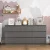 Gray with 9 Drawers
