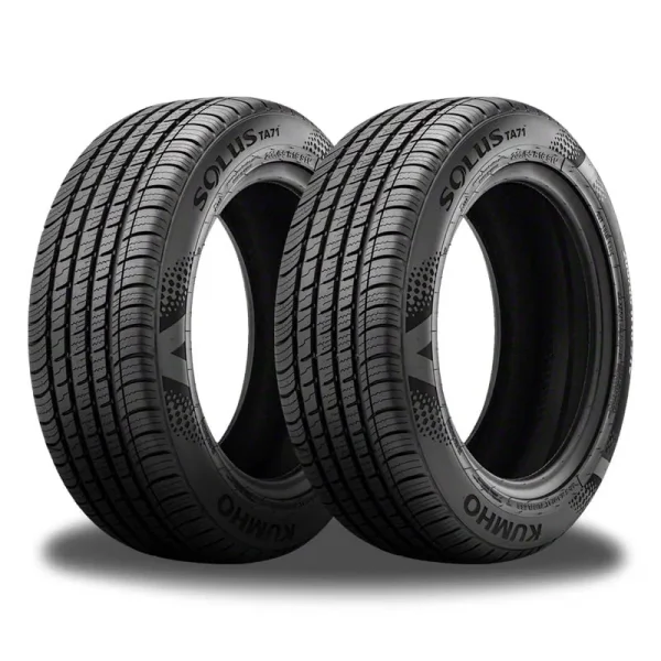 Set of 4 Kumho Solus TA71 245/50R18 104V All-Season Performance Tires 60K Mi Warranty 2169803 / 245/50/18 / 2455018