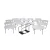 White Granite / Gray