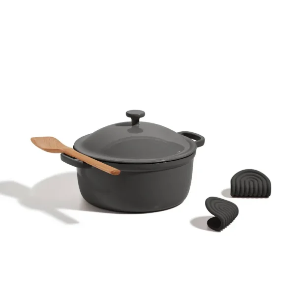 Our Place 5.5Qt 10.5" Cast Iron Perfect Pot - Char